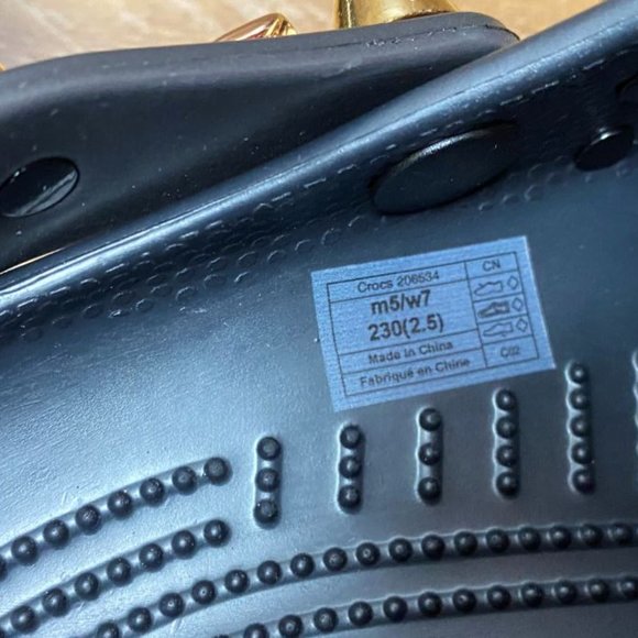 CROCS Vivienne Tam Limited Edition Women's Size 7 - Picture 7 of 10